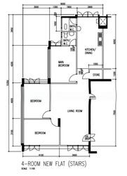 Blk 42 Cambridge Road (Kallang/Whampoa), HDB 4 Rooms #537461731